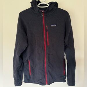 Men’s Patagonia Fleece Zip Sweater. Men’s Large